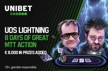 Unibet Hosts Inaugural €200K GTD UOS Lightning Series