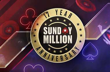 PokerStars Sunday Million 17th Anniversary Edition Kicks off March 26
